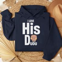 Men's Cartoon Bubu Dudu Bear Hoodie, Couple Hoodie, Street Style Casual Warm Top, Autumn/Winter Everyday Wear XL