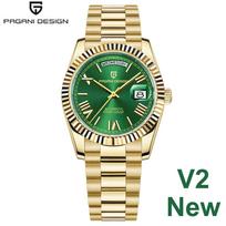New PAGANI DESIGN DD36 Man Watch Rose Gold Luxury Men Mechanical Watches Sapphire Mirror Automatic Watch For Men Waterproof