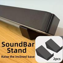 2pcs Universal Soundbar Base – Stand for Sony, Edifier, Xiaomi, Philips, Samsung TV & Gaming Speakers