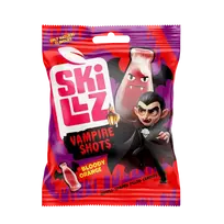 Apelsinų skonio saldainiai su įdaru SKILLZ Vampire Shots, 77 g