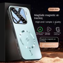 For Xiaomi 15 15 Pro TPU material lens full protective case features magnetic shock-proof and anti-fingerprint phone cover For Xiaomi 15 mėlyna