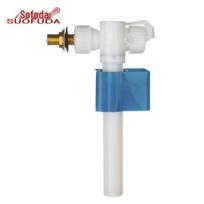 Concealed Toilet Fill Valve with Copper Thread Side Inlet white