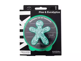Car Air Freshener Mr&Mrs Fragrance Niki Fashion Pine & Eucalyptus, 1pc