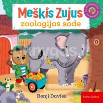 Meškis Zujus zoologijos sode. Su slankiojančiais paveikslėliais! - Benji Davies