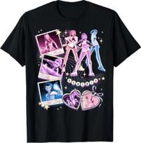 Huntrix Mira Rumi & Zoey BFF's Collage T-Shirt XL gray