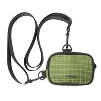 Trendy brand mini messenger bag storage earphone bag multi-functional sports neck bag versatile shoulder bag women's card bag žalia