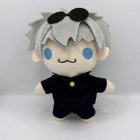 Cartoon Anime Jujutsu Kaisen Cute Geto Suguru Okkotsu Yuta Fushiguro Toji Cosplay Soft Adorable Doll Christmas Gift gray