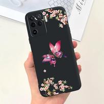 For OPPO Reno 5 5G Reno5 Pro Case CPH2201 Cute Painted Soft Silicone Covers Phone Cases For OPPO Reno 5 Pro Reno5 Lite 5Z Fundas Reno 5 Lite gray