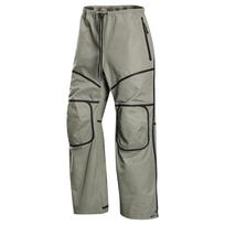 Nike Tech Mados Paprastos Universalios Tiesios Laisvalaikio Kelnės Vyriškos Kelnės Šviesiai Žalios Pilkos Juodos HJ0650-320 2XL gray