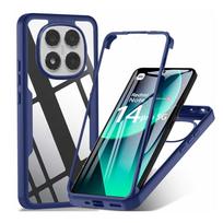 360 viso kūno dėklas Xiaomi Redmi Note 14 15 Pro Plus Note 13 5G 12 11 10 10S įmontuota ekrano apsauga Redmi note 15 5G gray