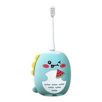 Kids U-Shaped Ultrasonic Electric Toothbrush IPX7 Waterproof Automatic Cartoon Dinosaur Toddlers Boys Girls Rechargeable Toothbrush S