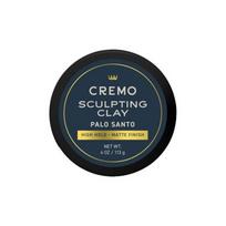 Cremo Premium Kirpyklos kokybės plaukų formavimo Palo Santo Reserve kolekcijos modeliavimo molis Stipri fiksacija Matinė apdaila 4 oz 1 vnt 113g black