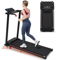 Treadmill with 8% Incline, Portable Home Treadmill, Foldable Treadmill (1–12 Km/H, 120 Kg Capacity, 3.0 Hp)