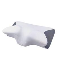 Butterfly Neck Pillow: Ergonomic Sleep Aid & Snoring Solution New Butterfly Pillow white