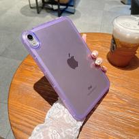 Soft Case for iPad Pro 11 13 12.9 TPU Cover iPad 10.2 10.9 10th 11th A16 Back Shell iPad Air 2 3 9.7 Mini 4 5 67 Funda ipad Pro12.9 6th2022 violetinė