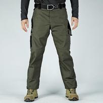 Wear Resistant Work Pant Man Multi-pocket Straight Cargo Trousers Outdoor Jogging Pants Spring Autumn Casual Trousers 3XL žalia