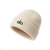 Rudens ir žiemos ausų apsauga ir šilta vilnonė kepurė, paprasta ir universali megzta kepurė, galvos apdangalas lauko sportui, maža kepurė moterims One size fits all beige