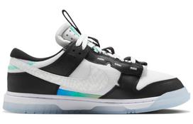 Nike Air Dunk Jumbo Remastered Low top Skateboard Shoes Men's Black White FJ7067-114 40.5 white