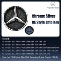 BENZ Front Grill Mirror Star led Emblems Light  For Mercedes Benz W176 W205A B C E S R SL ML GL GLA GLK-Class DV1
