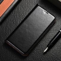 Magnetic Genuine Leather Skin Flip Wallet Phone Case on For Iphone 11 12 13 14 15 16e 16 17 17e 18 Pro Max Air Plus I16 I17 I18 iPhone 18 Pro Max