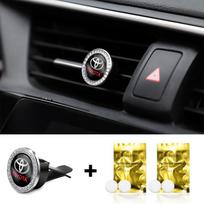 For Toyota Hilux Aygo Yaris Ractis Corolla Camry CHR HERVH6 Auris Keychain Car Air Freshener Auto Accessories Interior Perfume Diffuser gray