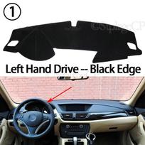 Car Dashboard Cover Avoid Light Pad Instrument Panel Mat Case Carpets for BMW X1 E84 2010 2011 2012 2013 2014 2015 white