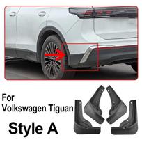 Anti-splash Car Mudguard For Volkswagen VW Tiguan R Line MK3 2024 2025 2026 Wheel Mud Guards Fender Mudflaps Tools Accessories Tiguan black