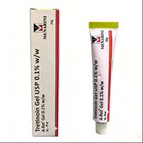 Tretinoin Gel 0.1% Acne Treatment Cream Retinoid Cream for Acne Scars 20g 1pc