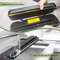 Vacuum sealer with UV sterilization