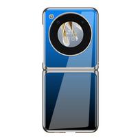 Nubia apverčiamas dėklas: Galvanizuotas stiklinis gradientinis dėklas – kūrybiškas, be žodžių dizainas Flip2 - Electroplated Glass