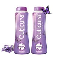 Cuticura Lavender Mist Talcum Powder With Sunscreen For Soft Skin Fresh Fragrance 400 g Each Pack Of 2 For Long Lasting Comfort pink