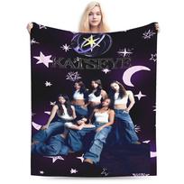 Katseye kpop k-pop merginos Prekės Pledai Itin minkšti koralinio vilnos pliušiniai Mesti pledai Jaukūs patalynės pledai 30x40in