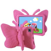 Dėklas IPad A16 11-os kartos Air Pro 11 2026 2025 2024 2018-2022 10.9 10-os kartos Air 5 4 3 2 1 Pro 10.5 9.7 Mini A17Pro 6 drugelio dangtelis iPad Air 1 2-Pro 9.7 rožinė raudona spalva