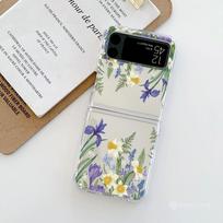Korean Flower Case For Motorola Razr 60 50 40 Ultra  Razr60 Razr50 Ultra Shockproof Cases Funda Protection Cover Carcasa Moto Razr 40 Ultra gray