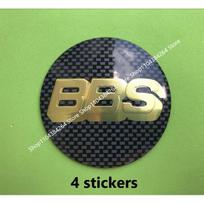 4 vnt. Lipdukai lenktam paviršiui [56/60/65/70/75/80mm] Automobilio ratų centrinės dalies lipdukai BBS 0924 centrinei daliai 60mm(4 stickers)