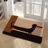 Playful Sardine Can-Themed Door Mat - Quirky Food-Inspired Floor Mat for Whimsical Fun Entryway Decor 40x60CM brown