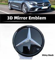 Mercedes Benz Grill Emblem Star Logo Car Front Grille Badge For W204 W205 X253 W213 W212 W176 W177 W167 W246 W117 Accessories II2 CLS-218 257 13-19