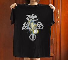 Led- Zeppelin- Zoso Hermit Unisex T-Shirt M gray
