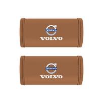 Automobilio interjero Nappa odos rankenos dangtelis Rankenos apsauginės pirštinės Volvo Xc60 Xc90 V40 V60 S60 V50 V90 S80 C40 XC40 V70 XC70 brown