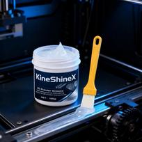 Premium 3D Printer Grease For Z Axis Screws Rails Low Noise Lubricant Fits Ender 3 Bambu Lab Prusa Voron 100G With Brush white