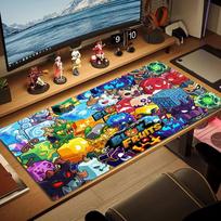Blox Fruits Large Size Mouse Pad Large Gaming Table Cushion Non-slip Laptop Tablet Big Mousepad XXL Mat Mini PC Playmat With Lock edge 50cmx100cm(19.6x39.4inch)