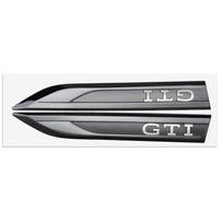 Emblems For VOLKSWAGEN VW 2pcs 3D ABS Car Body Side Wing GTI GTD Badge HFGY2 Fender Stickers Emblem Decoration For Volkswagen Vw Tigua 2pcs