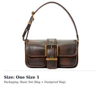 MICHAEL KORS Colby Odinė Rankinė, Peties Rankinė Ypač Maža Moteriška Šokoladinė 32F4ABAU0T-CHOCOLATE One Size 1 gray