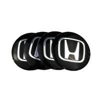 56/60/65mm Automobilio rato centrinio dangtelio lipdukas Honda Mugen Accord HRV Fit Jazz City Civic Inspire CRV Odyssey Jade Priedams 60mm