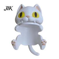 Beverage Container Stand 3D Printed Bat Can Holder, Funny Cartoon Vampire Cat Soda Holder for Standard Cans, Halloween Desktop Decor, Novelty 1pc C