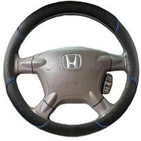 Honda CR-V odinė vairo apdaila Automobilio vairo užvalkalas CRV 2002 2003 2004 2005 2006 Automobilio dirbtinė