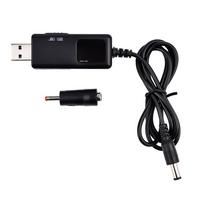 USB galios stiprinimo laidas DC 5V į 9V/12V pakopinis modulis USB keitiklio adapteris Maršrutizatoriaus laidas 2.1x5.5mm kištukas