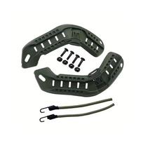 Tactical Helmet Rail Mount Accessory Side Rails Kit for High Cut Fast Helmet with Screws