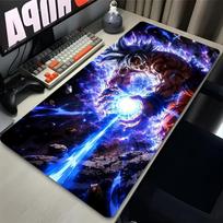 Pelės kilimėlis didelis XXL žaidėjui Dragon Ball Z Kompiuterio klaviatūros stalo kilimėlis Anime PC žaidimų priedai Pelės kilimėlis Dbz Juodas kilimėlis 800x300x2mm blue