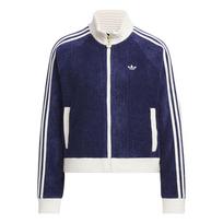 Adidas Originals Retro FW24 Gyvatės Metų Riboto Leidimo Sportinis Kolekcijos 1 Dalies Patogus Laisvalaikio Paprastas Universalus Striukė Moteriška Striukė Tamsiai Mėlyna JN0724 XS white